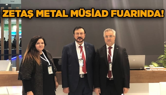 Zetaş Metal, MÜSİAD fuarında!
