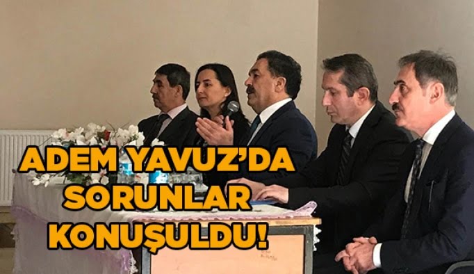 Adem Yavuz’da sorunlar konuşuldu!