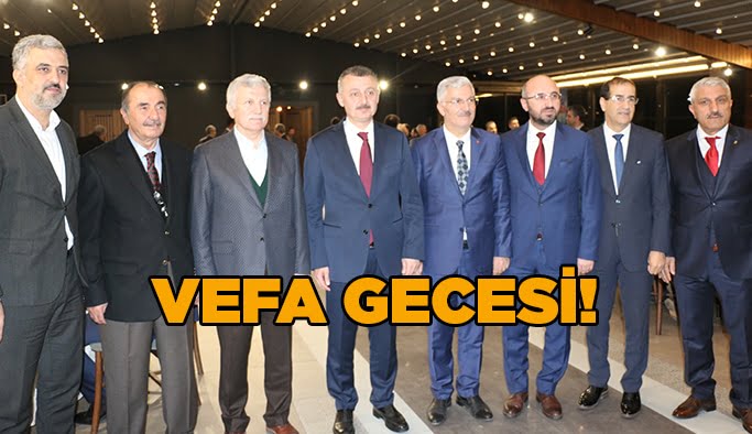 AK Parti'den vefa gecesi!