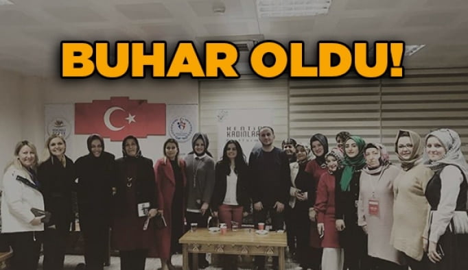 Buhar oldu!
