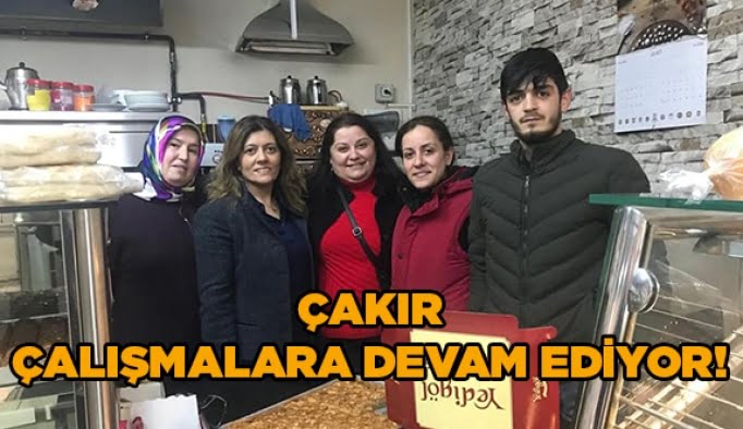 Çakır çalışmalara devam ediyor!