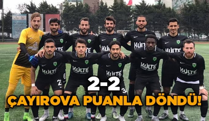 Çayırova puanla döndü 2-2!
