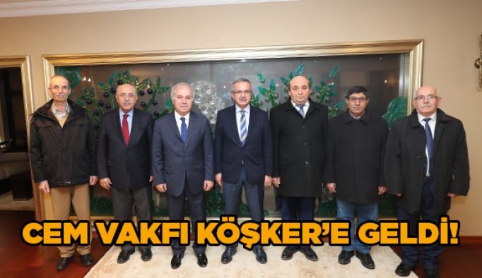 Cem Vakfı Köşker’e geldi!
