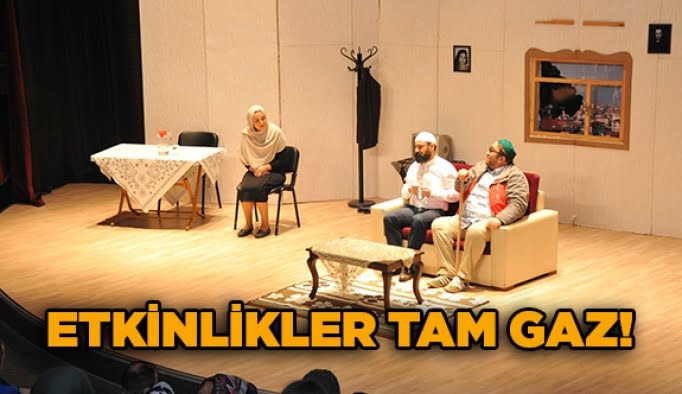Etkinlikler tam gaz!