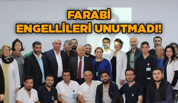 Farabi engellileri unutmadı!