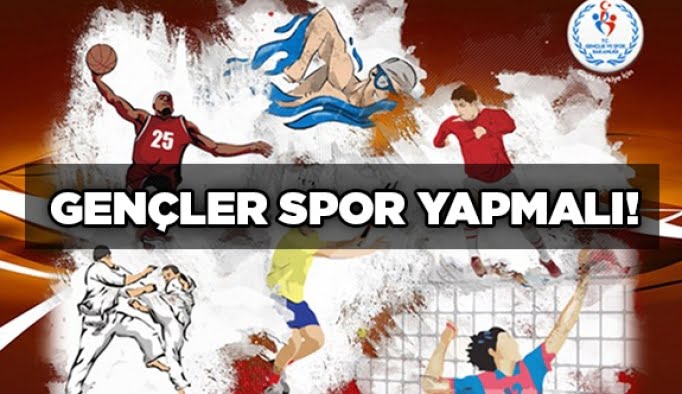 Gençler spor yapmalı!