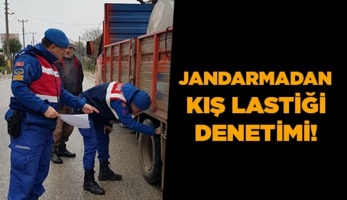 Jandarmadan Kış lastiği denetimi!
