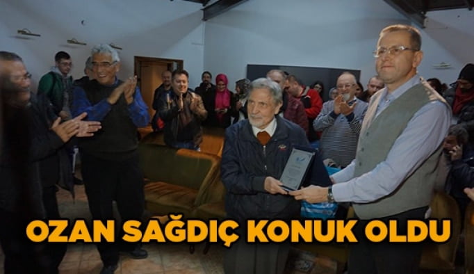 Ozan Sağdıç konuk oldu