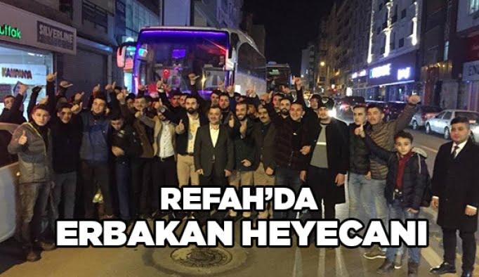 Refah’da Erbakan heyecanı