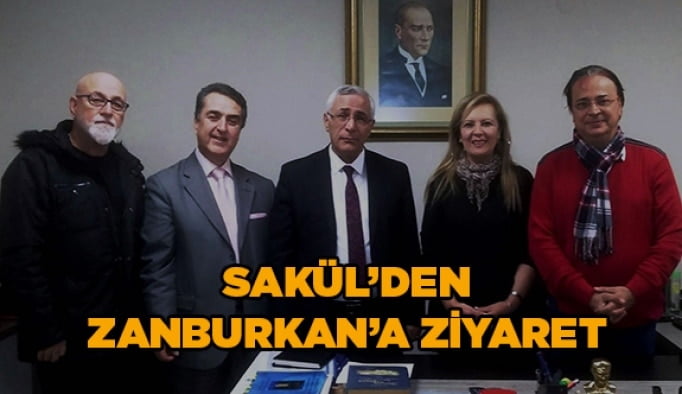 Sakül'den Zanburkan'a ziyaret