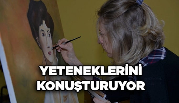 Yeteneklerini konuşturuyor