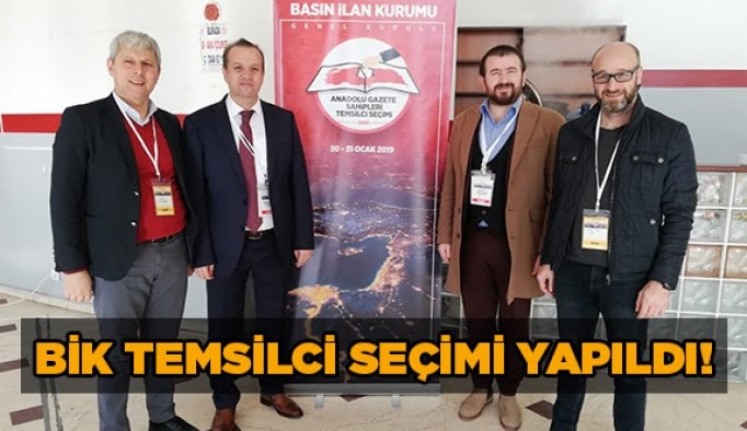 BİK temsilci seçimi yapıldı!