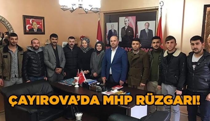 Çayırova’da MHP rüzgarı!
