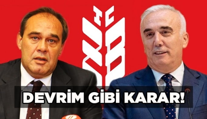 Devrim gibi karar!