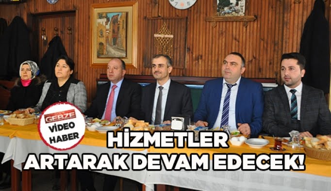 Hizmetler artarak devam edecek!