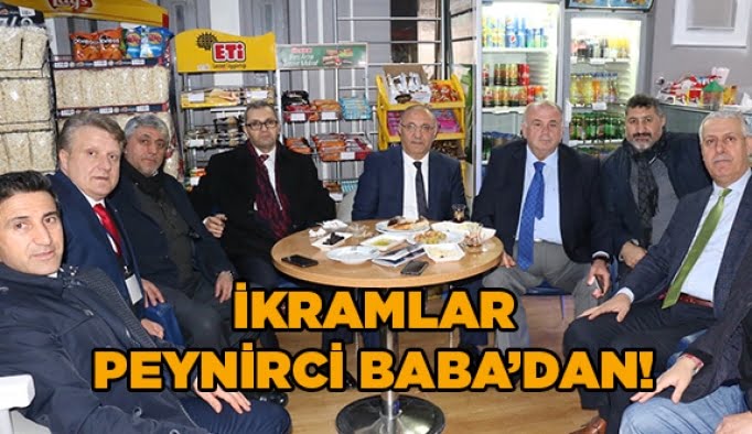 İkramlar Peynirci Baba’dan!