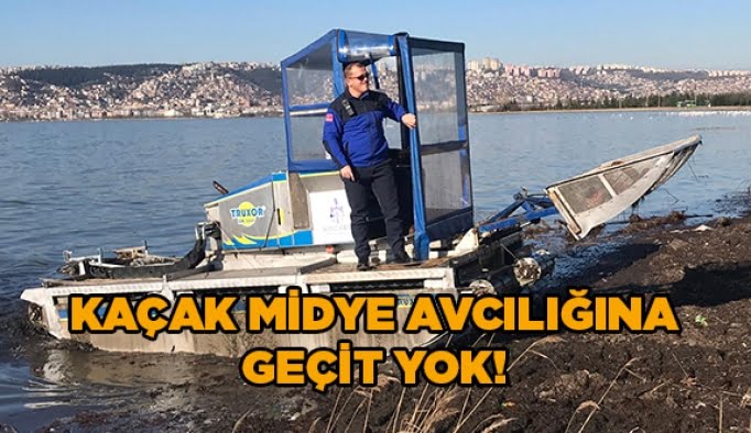 Kaçak midye avcılığına geçit yok!