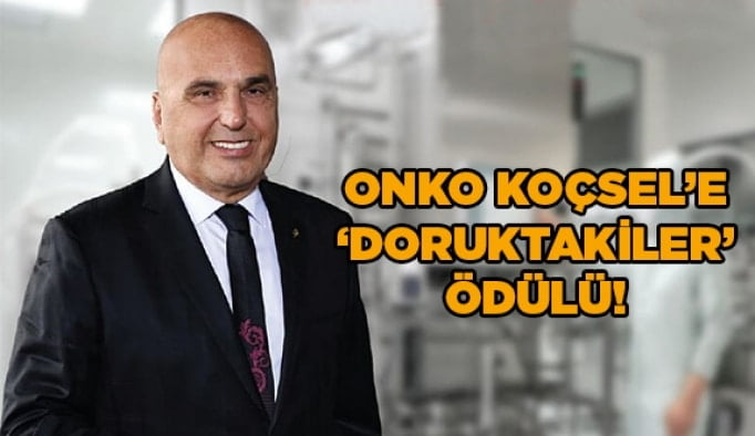 Onko Koçsel’e ‘Doruktakiler’ ödülü!