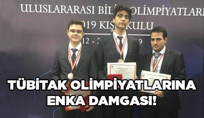 TÜBİTAK Olimpiyatlarına Enka damgası!