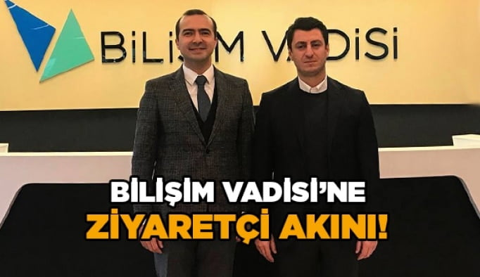 Bilişim Vadisi’ne ziyaretçi akını!