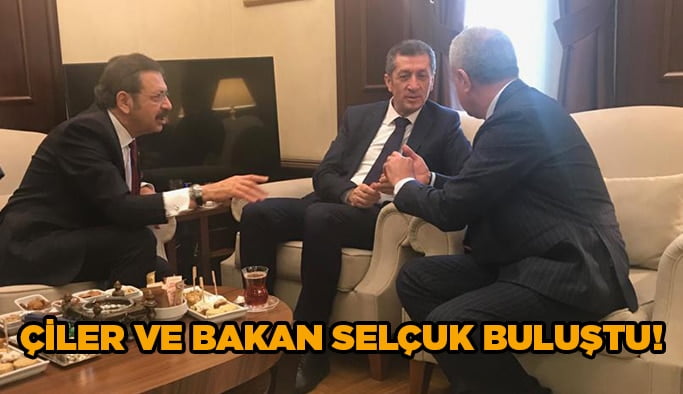 Çiler ve Bakan Selçuk buluştu!