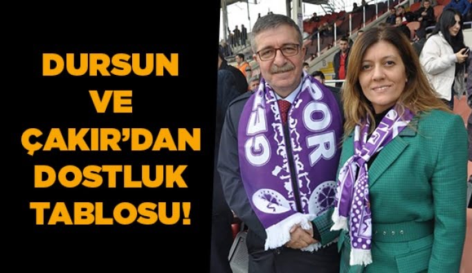 Dursun ve Çakır’dan dostluk tablosu!