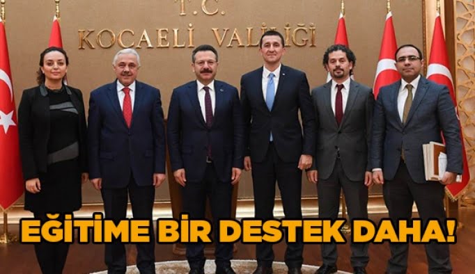 Eğitime bir destek daha!