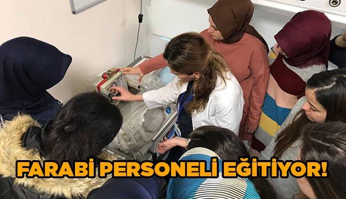 Farabi personeli eğitiyor!