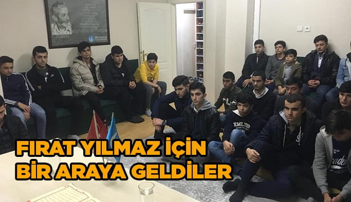 Fırat Yılmaz için bir araya geldiler