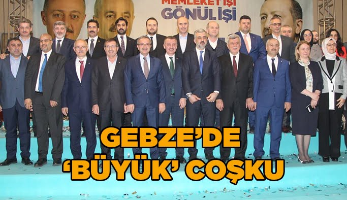 Gebze’de ‘Büyük’ coşku