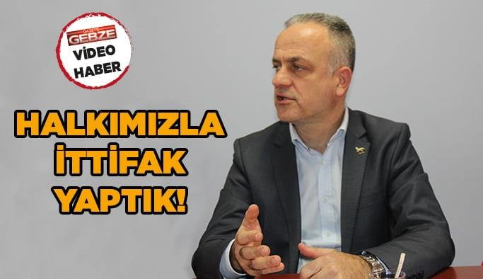 Halkımızla ittifak yaptık!