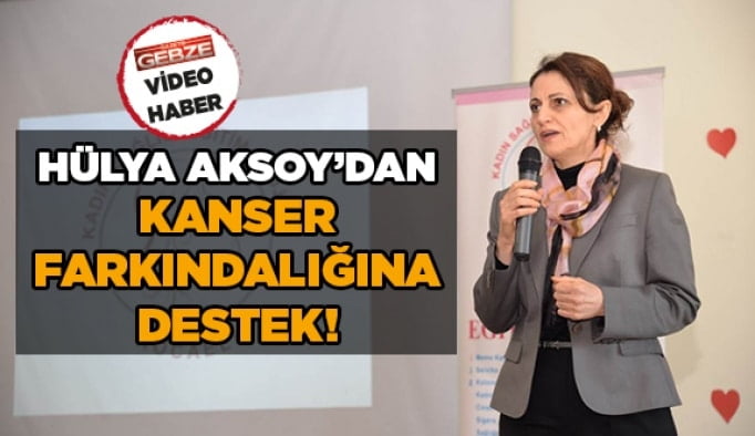 Hülya Aksoy’dan kanser farkındalığına destek!
