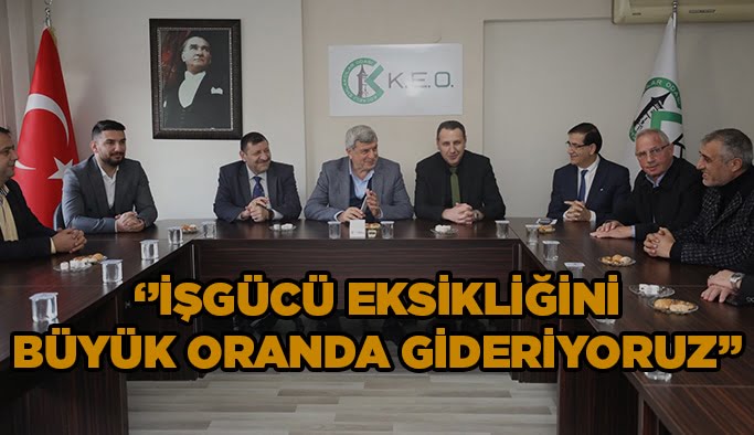 “işgücü eksikliğini büyük oranda gideriyoruz”