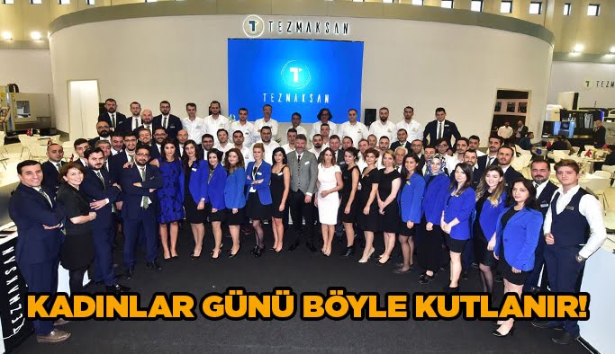 Kadınlar günü böyle kutlanır!