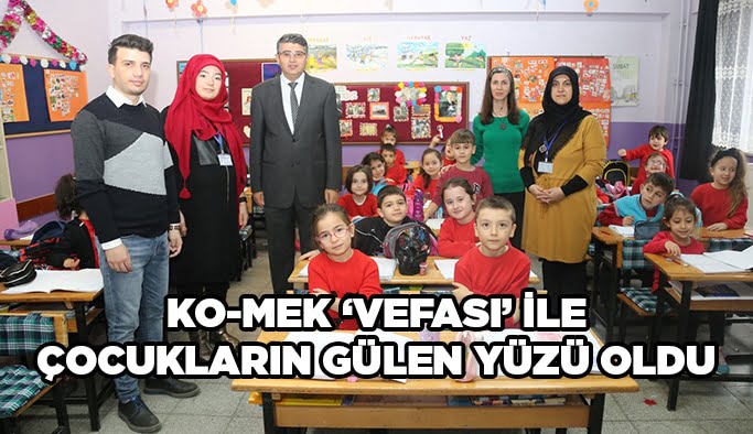 KO-MEK, “Vefası” ile çocukların gülen yüzü oldu