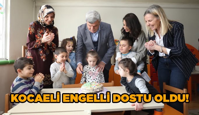 Kocaeli engelli dostu oldu!
