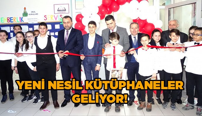 Yeni nesil kütüphaneler geliyor!