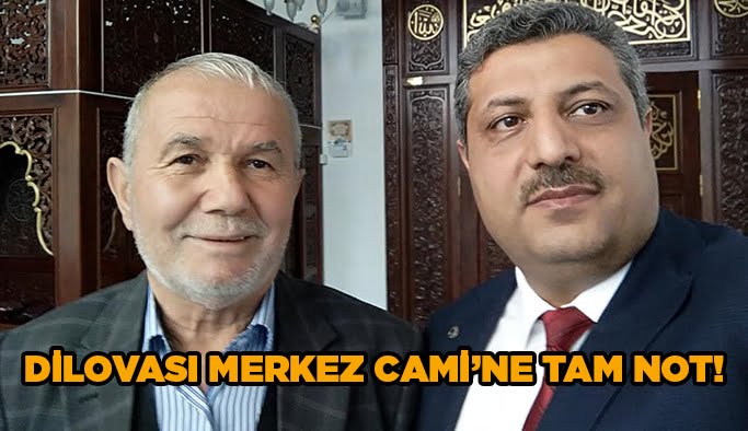 Dilovası Merkez Cami’ne tam not!