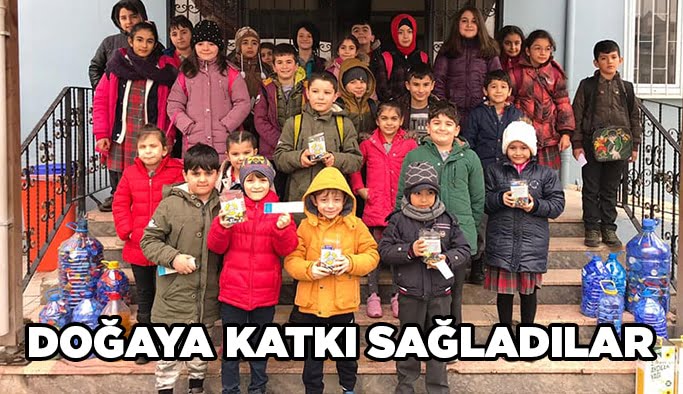 Doğaya katkı sağladılar