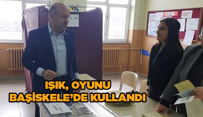 Işık oyunu Başiskele'de kullandı!