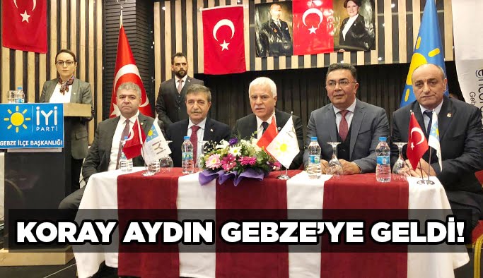 Koray Aydın Gebze’ye geldi!