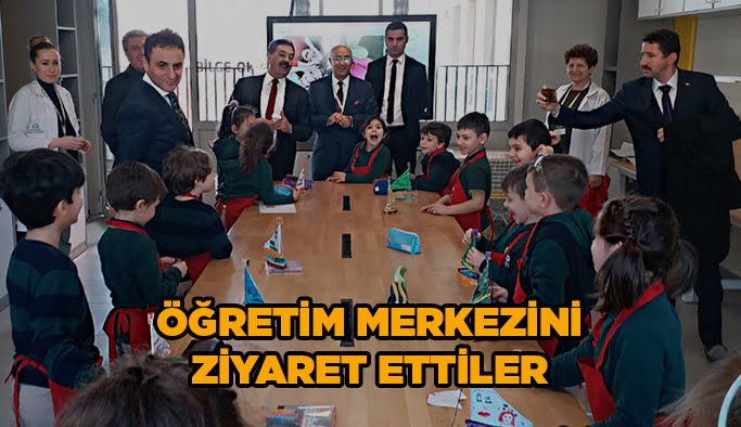 Öğretim Merkezini ziyaret ettiler