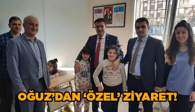 Oğuz’dan ‘Özel’ ziyaret!