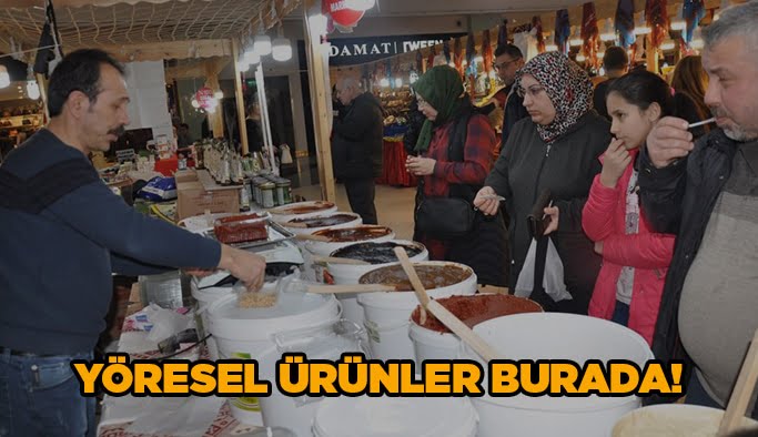 Yöresel ürünler burada!