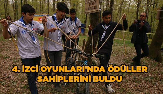 4. İzci Oyunları’nda ödüller sahiplerini buldu
