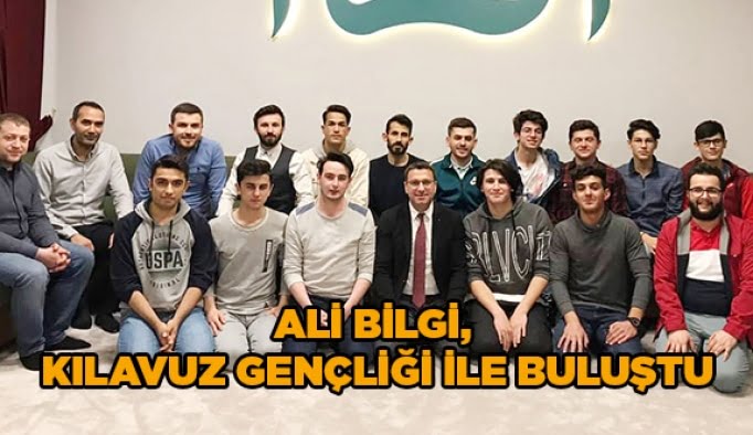Ali Bilgi, Gebze Kılavuz Gençliği ile bir araya geldi