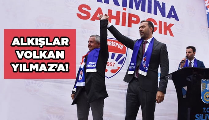 Alkışlar Volkan Yılmaz’a!
