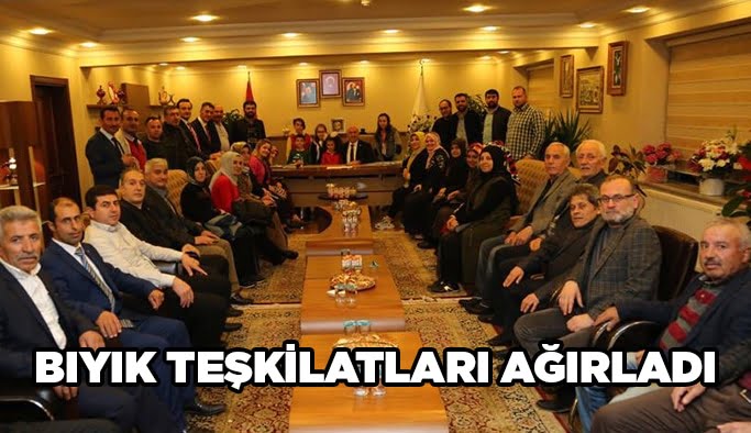 Bıyık Teşkilatları Ağırladı