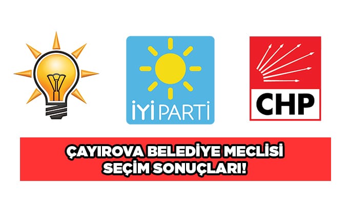 Çayırova Belediye Meclisi seçim sonuçları!