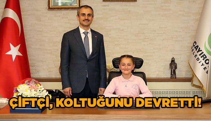 Çiftçi, koltuğunu devretti!